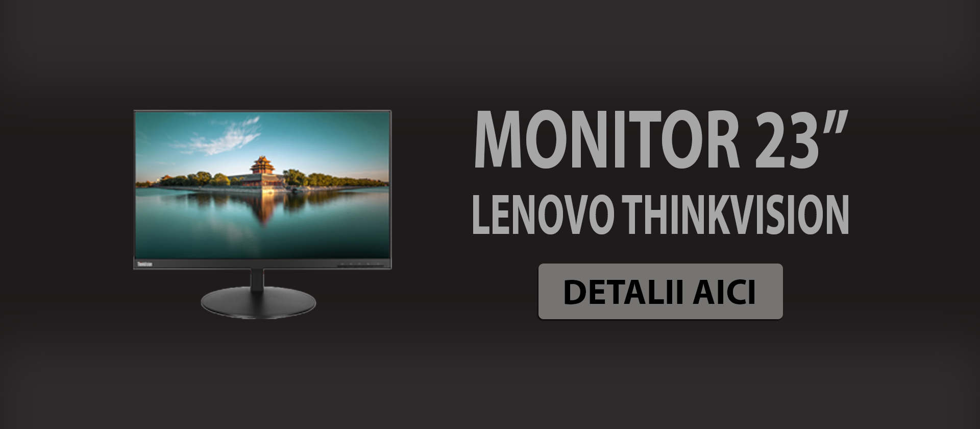 Monitor Lenovo 23"