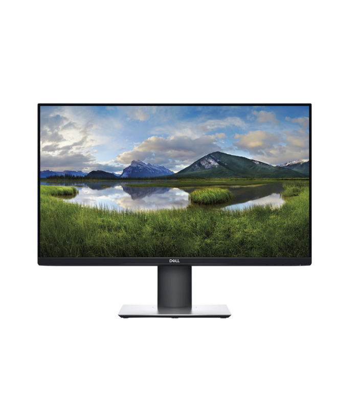 Monitor LED IPS Dell 24", Full HD, Display Port, Flicker Free, Pivot, 1 x USB 3.0, 4 x USB 2.0, Negru, P2419H 