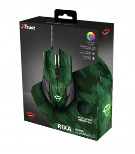 Mouse gaming + mousepad Trust Rixa GXT 781